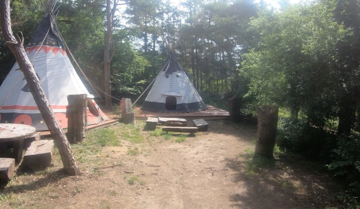 Fønsborg 2 indianertelte