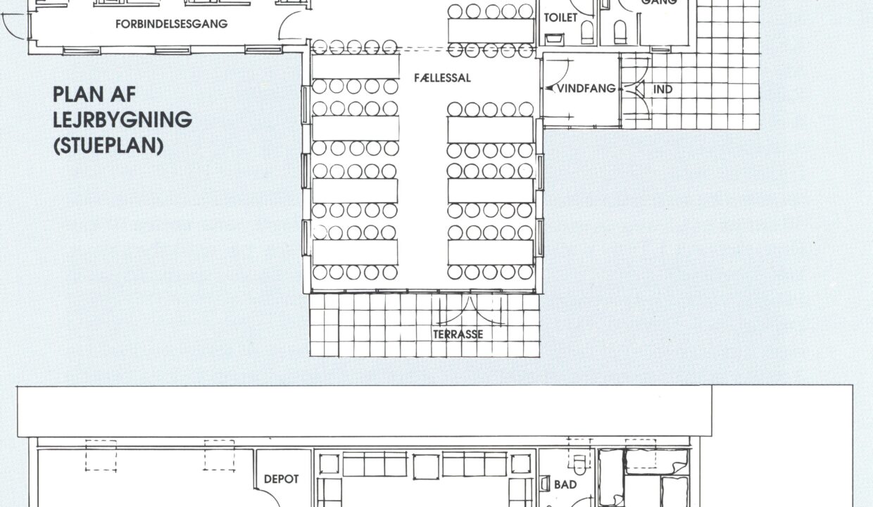 Plantegning Kongebakken