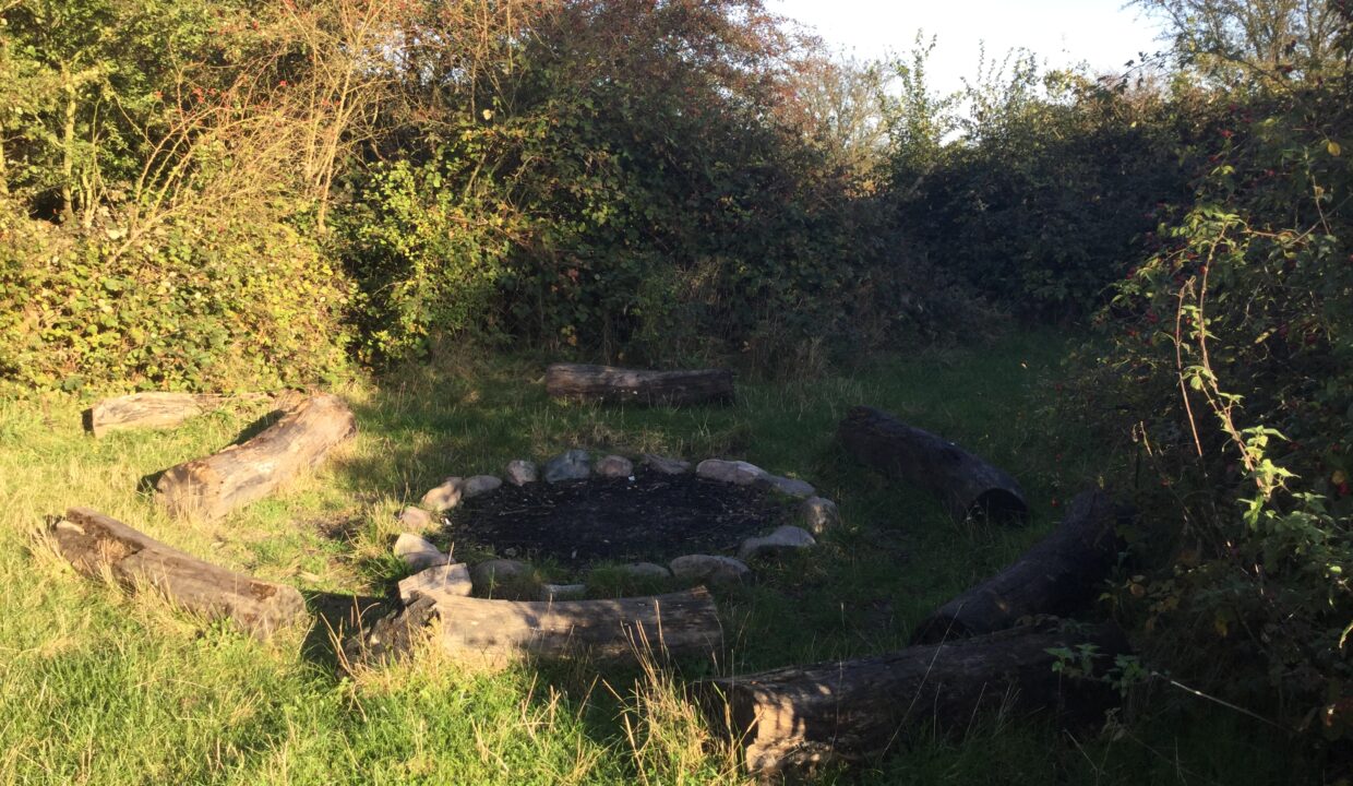 Skovhytten bålplads