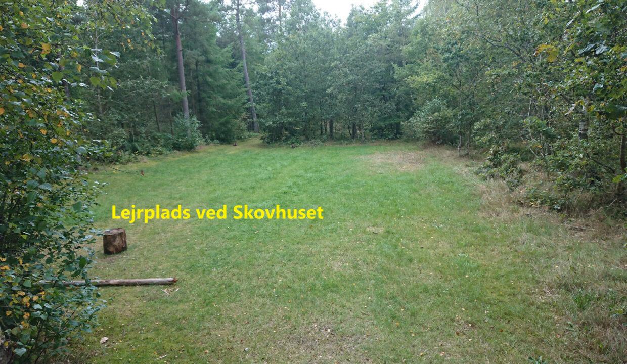 20 Teltlejrplads ved hus CC