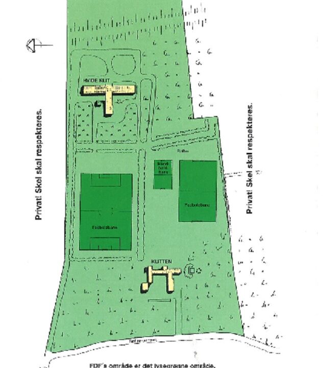 Områdekort Klitten og Hvide Klit