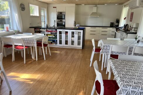 Køkken set fra salen